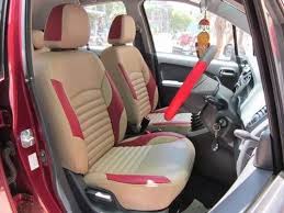 Back Civic Leather Designer Car Seat Cover