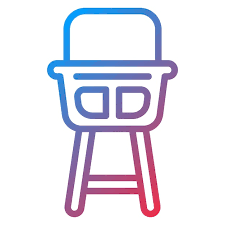 Baby Chair Icon Vector Image