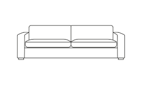 Sofa Line Icon Furniture For Living