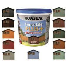 Ronseal Fence Life Plus Garden Shed