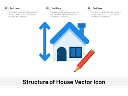 Structure Of House Vector Icon Ppt