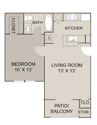 1 2 3 Bedroom Apartments