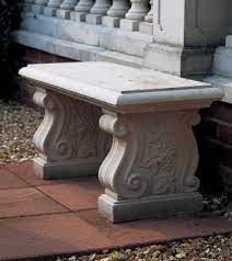 Stone Garden Benches For