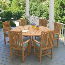 Round Teak Dining Table Chelmsford 59