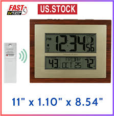 Digital Atomic Clock Temperature Indoor