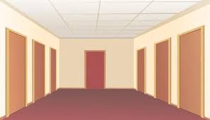 Hallway Doors Empty Premises In The