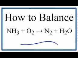 How To Balance Nh3 O2 No H2o