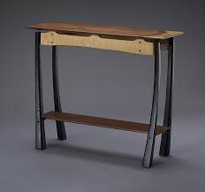 Brian Hubel Wood Console Table