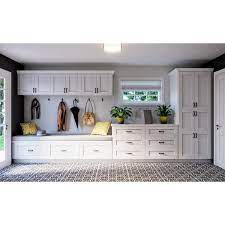 J Collection Glacier White Shaker Assembled Wall Bridge Kitchen Cabinet With Lift Up Glass Door 30 In W X 15 In H X 14 In D