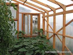 Build Garden Greenhouse Wood Frame