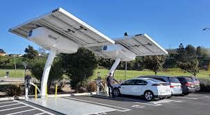 solar powered ev charging stations now