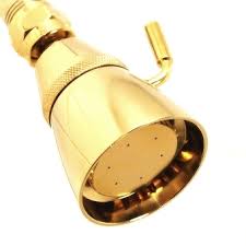 Polished Brass Shower Heads