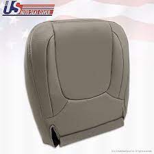 Driver Bottom Leather Seat Cover Taupe