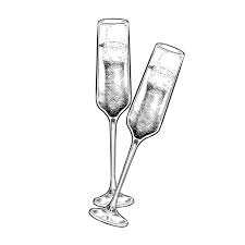 Champagne Glass Vector Champagne Icon