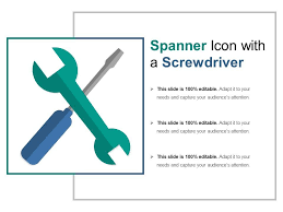 Spanner Icon With A Driver