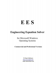Ees Engineering Equation Solver