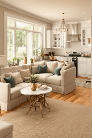 Open Concept Kitchen Living Room