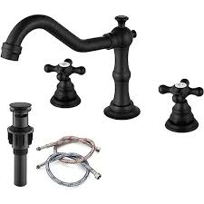 Matte Black Bathroom Sink Faucet