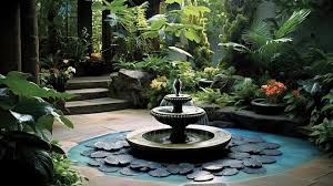 Peaceful Meditation Garden