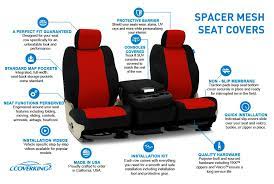 Spacer Mesh 1st Row Black Custom Seat