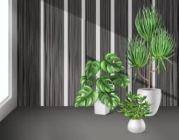 Room With Plants Vectors