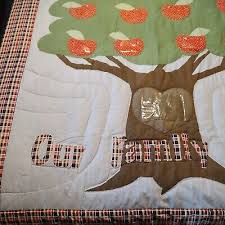 Family Tree Wall Hanging Picture Quilt