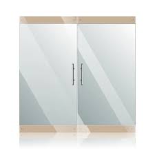 Transpa Glass Doors With Mirror