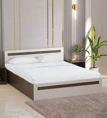 Buy Maltein King Size Bed In White