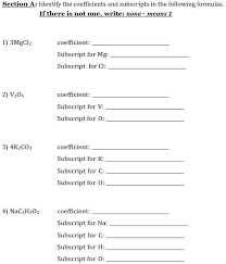 3mgcl2 Coefficient 3 Subscript For Mg