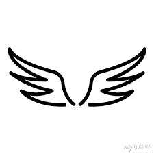 Angel Wings Icon Outline Angel Wings