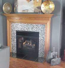 Mosaic Tile Fireplace Surround Photos