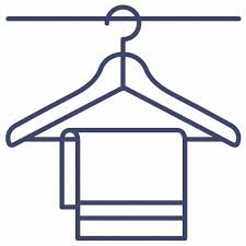 Aclothing Clothes Hanger Towel Icon