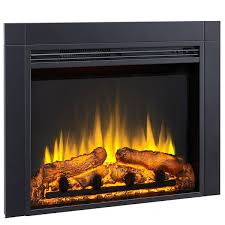 Edendirect 32 In Ventless Electric Fireplace Insert In Black With Remote Control 750 Watt 1500 Watt