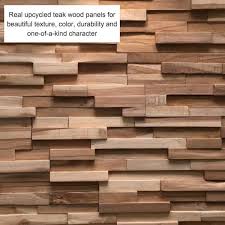 Wall Supply 0 79 In X 7 09 In X 19 49 In Ultrawood Teak Firenze Jointless Common Plank 10 Pack Brown 22760111