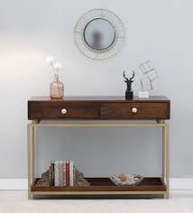 Buy Alex Solid Wood Console Table In