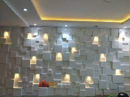 Corian 3d Wall Panels Mandir Interiors