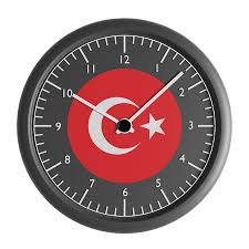 Wall Clock With The Flag Of Tonga 3d