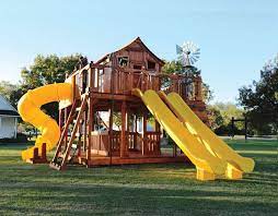 Kingwood Texas Swing Sets Backyard