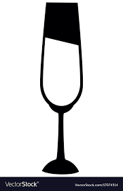 Champagne Glass Icon Royalty Free
