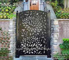 Metal Garden Gate Pedestrian Walk Thru