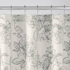 Botanical Fl Shower Curtain