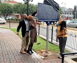 Lynching Memorial Marker Placed On The