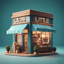 Cafe Little Icon Isolated Minimal