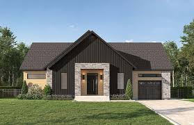 Modern Style Scandinavian House Plan