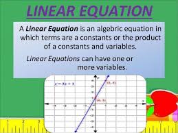 Linear Equations