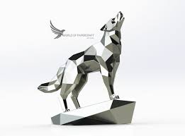 Wolf Metal Sculptures Pdf Dxf
