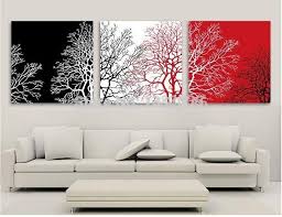 Hand Painted Tree Canvas Oil Painting