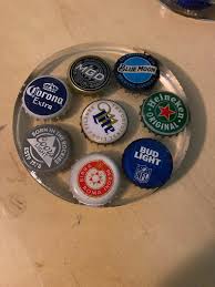 Bottle Cap Coaster Can Be Customized
