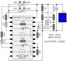 beam circuits power smart head circuits