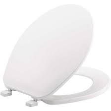 Bemis Round Plastic Toilet Seat White